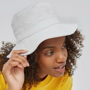 TNA White Logo Bucket Hat